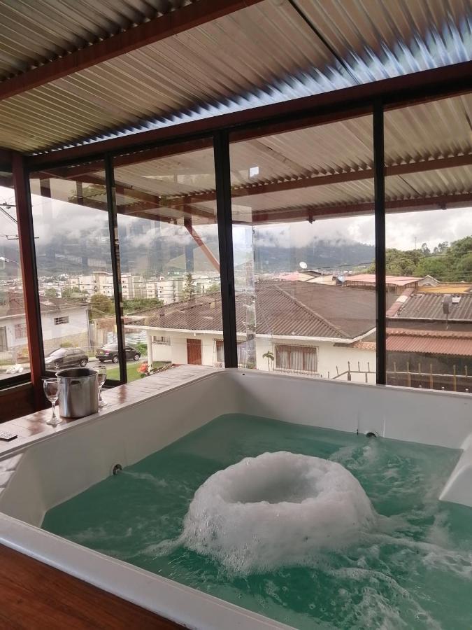 Hostal Spa Casa De Piedra Con Jacuzzi Santa Rosa de Cabal Esterno foto