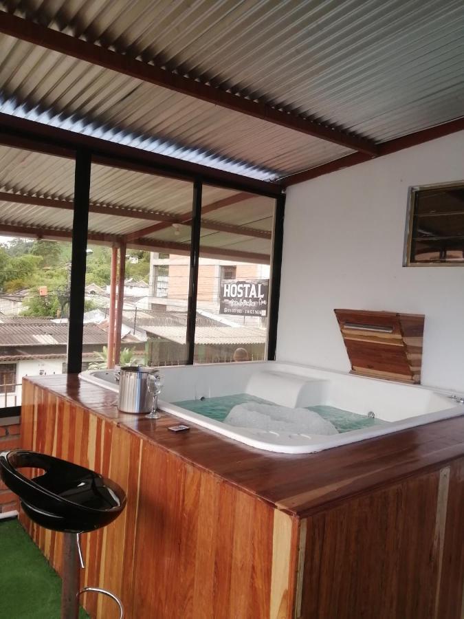 Hostal Spa Casa De Piedra Con Jacuzzi Santa Rosa de Cabal Esterno foto